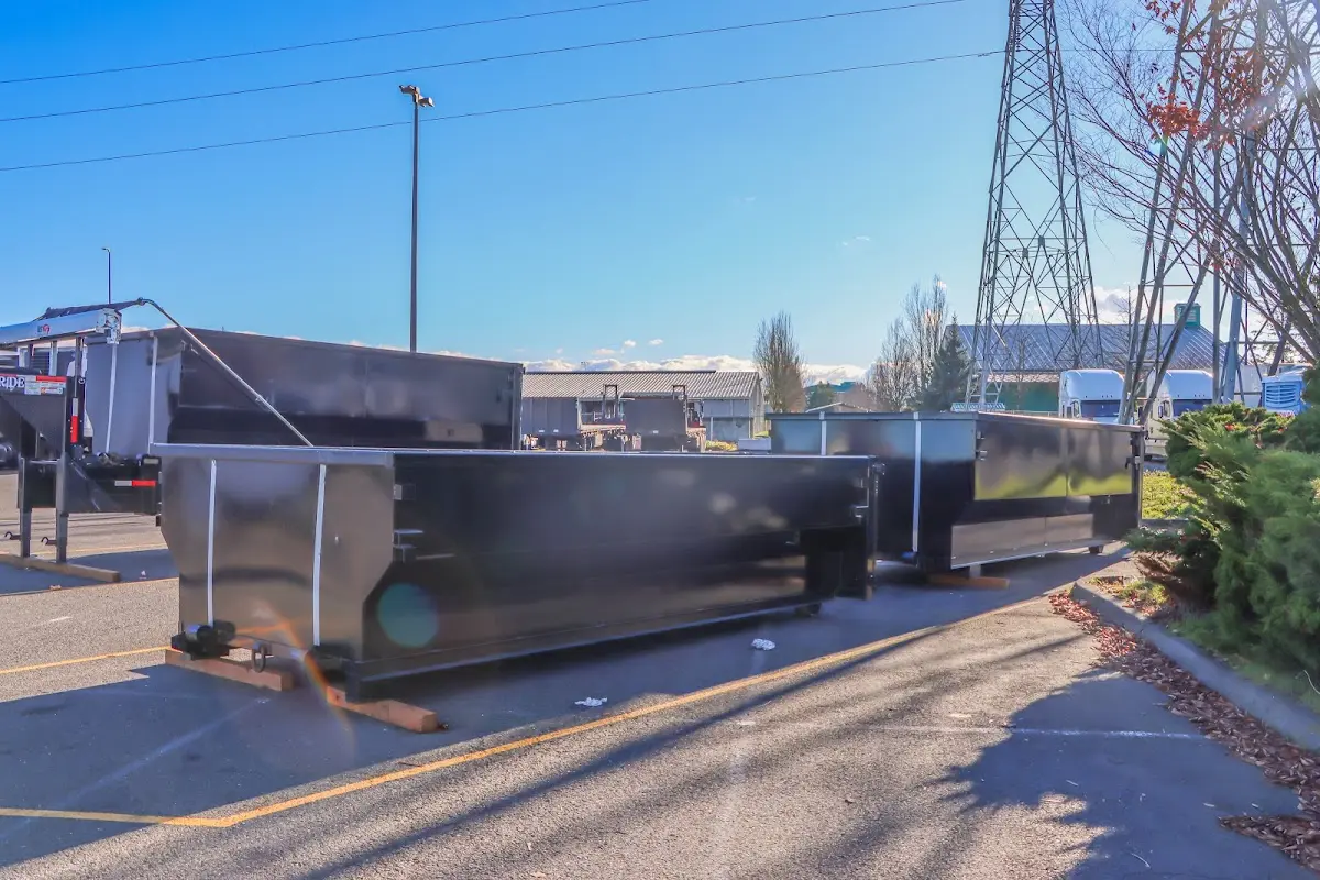 Professional dumpster rental and junk removal service in Fort Polk South